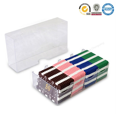 Square Poker Chips Set