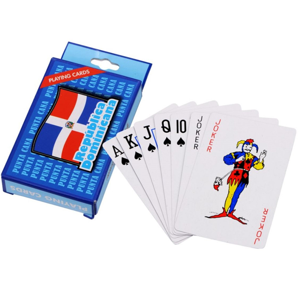 Bridge Size Playing Cards With Hang Tab Box
